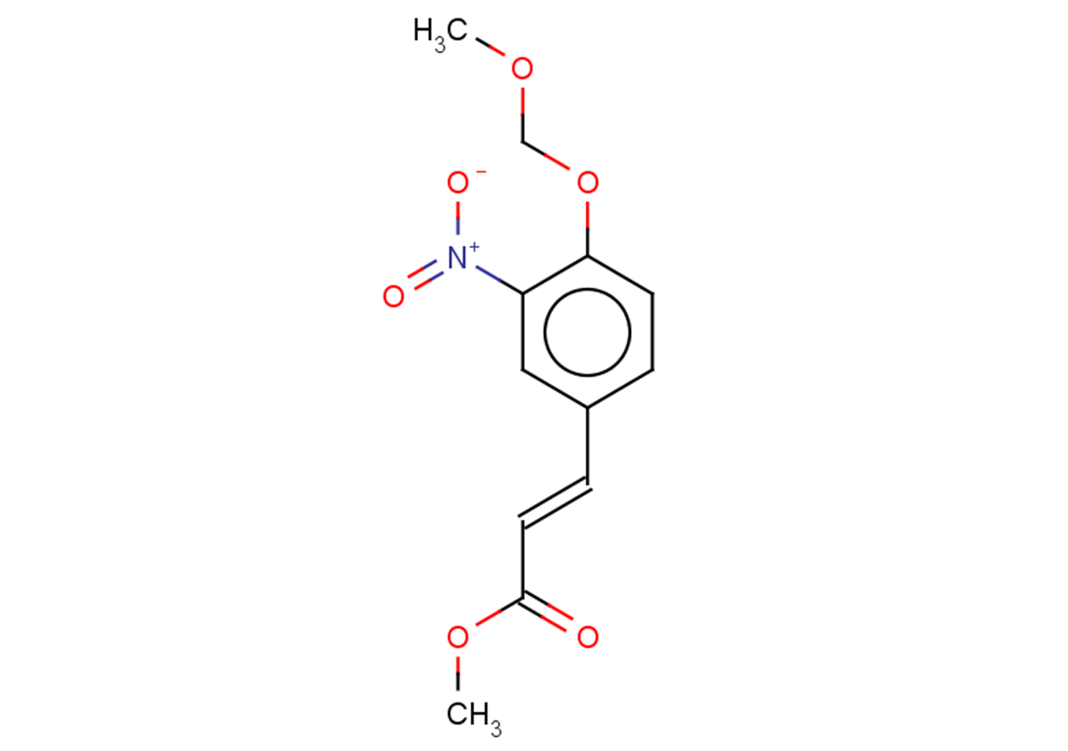 methyl (2E)-3-[4-(methoxymethoxy)-3-nitrophenyl]prop-2-enoate