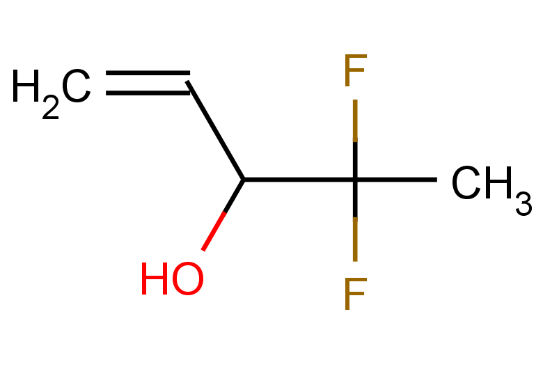 4,4-difluoropent-1-en-3-ol