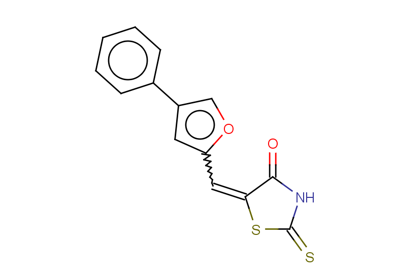 5-[(4-phenylfuran-2-yl)methylidene]-2-sulfanylidene-1,3-thiazolidin-4-one