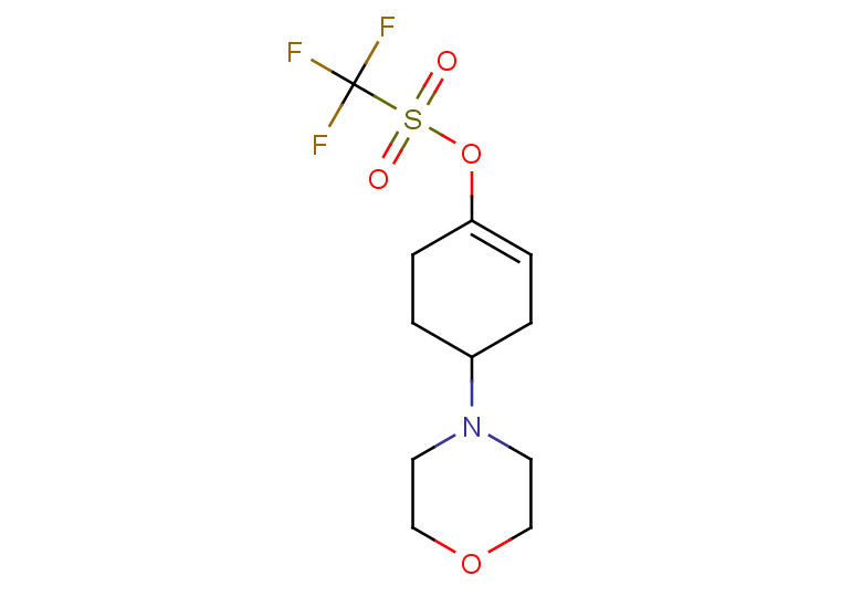 4-(morpholin-4-yl)cyclohex-1-en-1-yl trifluoromethanesulfonate