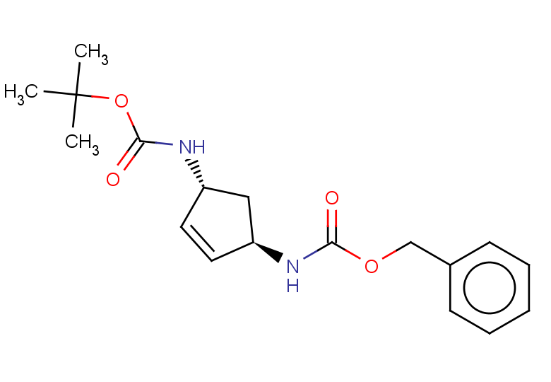 benzyl N-[(1R,4R)-4-{[(tert-butoxy)carbonyl]amino}cyclopent-2-en-1-yl]carbamate