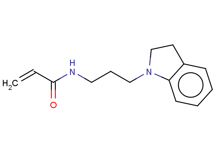 N-[3-(2,3-dihydro-1H-indol-1-yl)propyl]prop-2-enamide