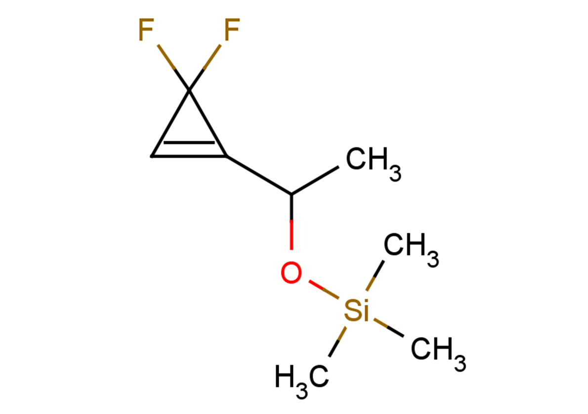 [1-(3,3-difluorocycloprop-1-en-1-yl)ethoxy]trimethylsilane