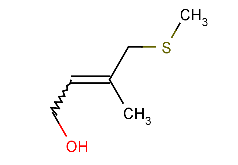 3-methyl-4-(methylsulfanyl)but-2-en-1-ol
