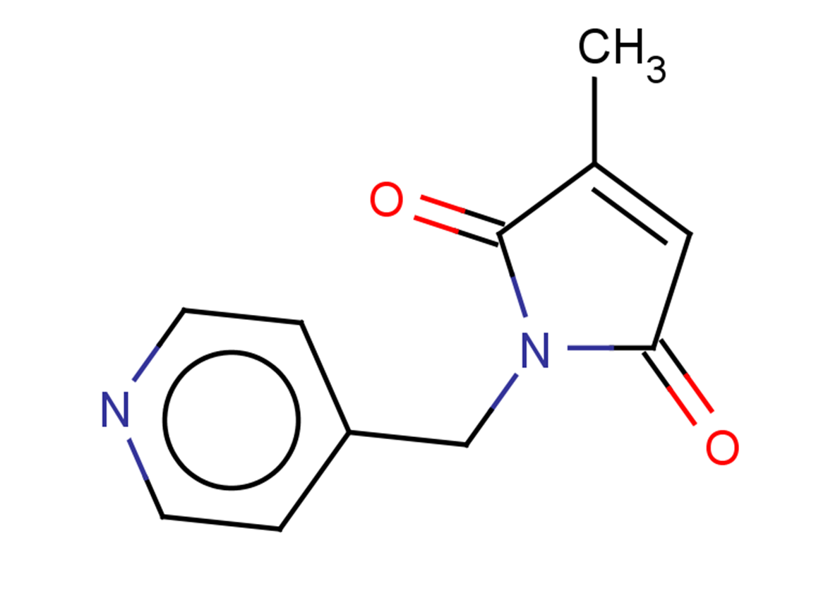 3-methyl-1-[(pyridin-4-yl)methyl]-2,5-dihydro-1H-pyrrole-2,5-dione
