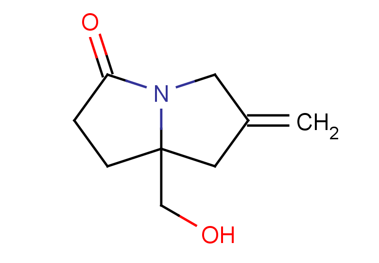 7a-(hydroxymethyl)-6-methylidene-hexahydro-1H-pyrrolizin-3-one