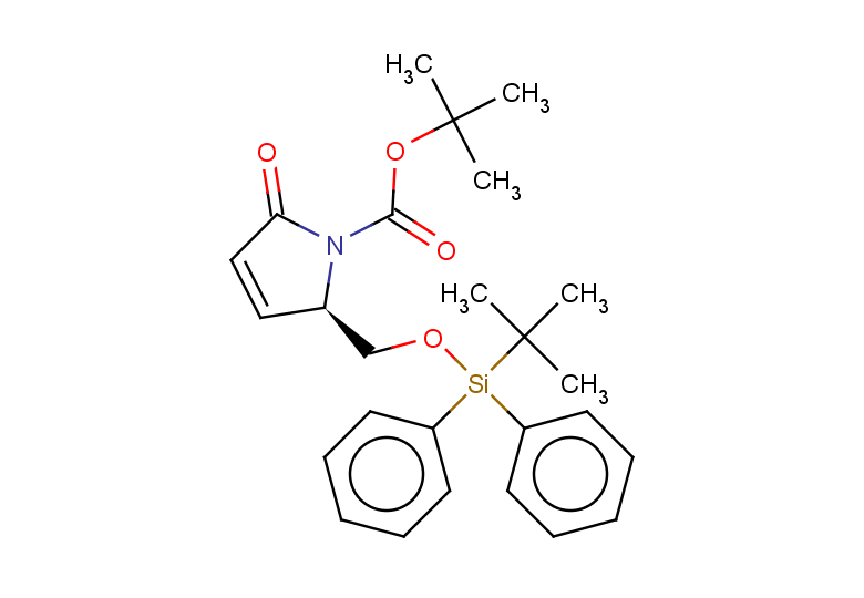 tert-butyl (2R)-2-{[(tert-butyldiphenylsilyl)oxy]methyl}-5-oxo-2,5-dihydro-1H-pyrrole-1-carboxylate