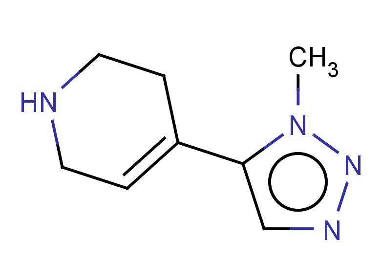 4-(1-methyl-1H-1,2,3-triazol-5-yl)-1,2,3,6-tetrahydropyridine