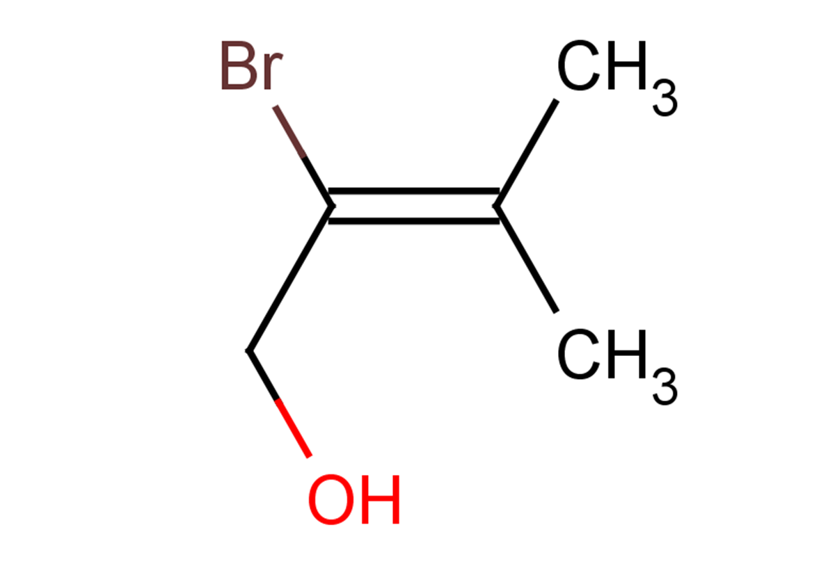 2-bromo-3-methylbut-2-en-1-ol