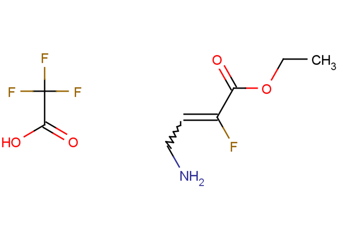 ethyl 4-amino-2-fluorobut-2-enoate, trifluoroacetic acid
