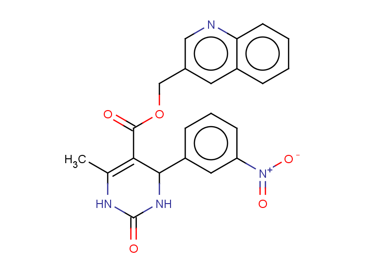 (quinolin-3-yl)methyl 6-methyl-4-(3-nitrophenyl)-2-oxo-1,2,3,4-tetrahydropyrimidine-5-carboxylate