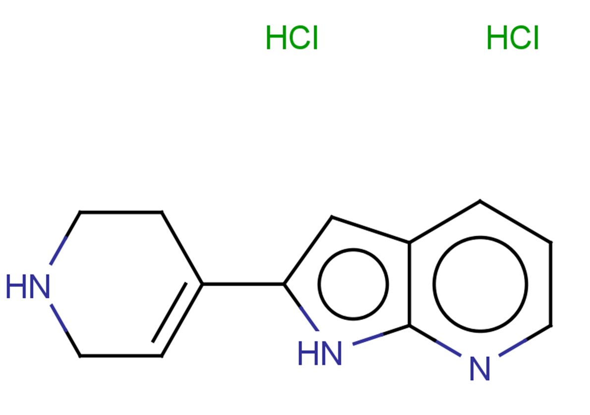 4-{1H-pyrrolo[2,3-b]pyridin-2-yl}-1,2,3,6-tetrahydropyridine dihydrochloride