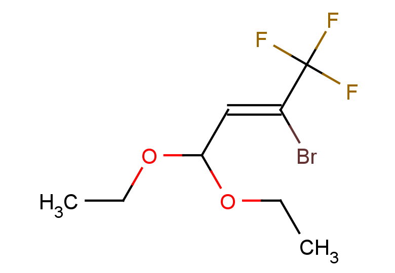 (2Z)-2-bromo-4,4-diethoxy-1,1,1-trifluorobut-2-ene