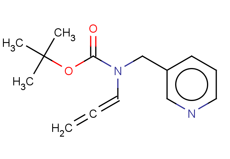 tert-butyl N-(propa-1,2-dien-1-yl)-N-[(pyridin-3-yl)methyl]carbamate