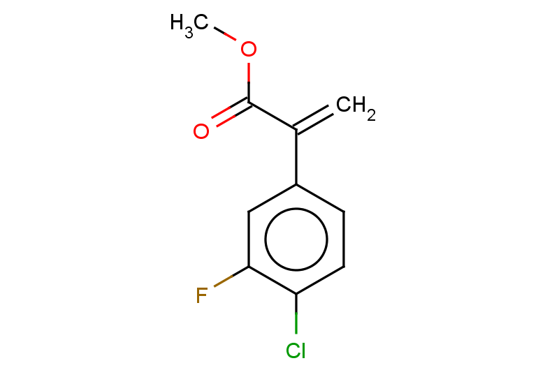 methyl 2-(4-chloro-3-fluorophenyl)prop-2-enoate