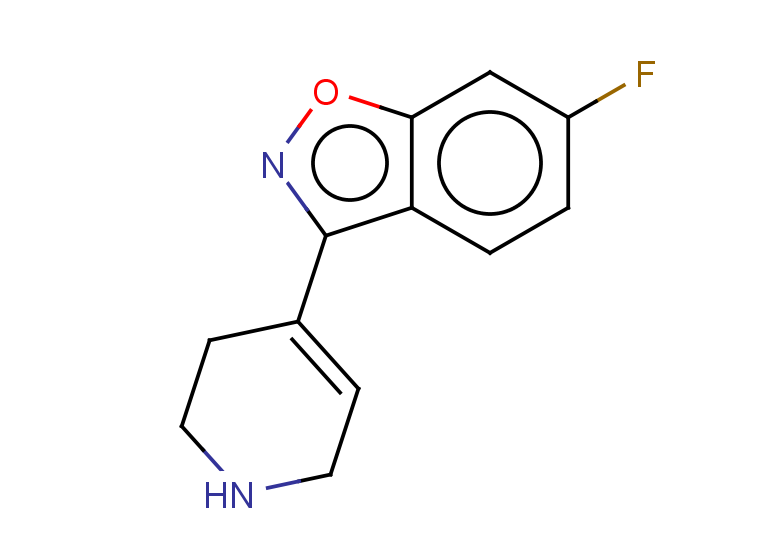 6-fluoro-3-(1,2,3,6-tetrahydropyridin-4-yl)-1,2-benzoxazole