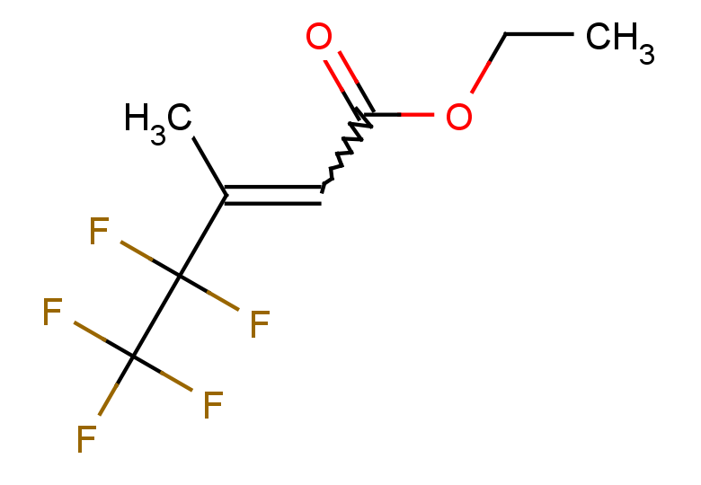 ethyl 4,4,5,5,5-pentafluoro-3-methylpent-2-enoate