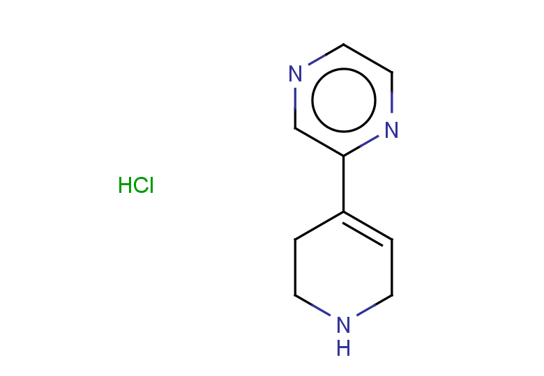 2-(1,2,3,6-tetrahydropyridin-4-yl)pyrazine hydrochloride