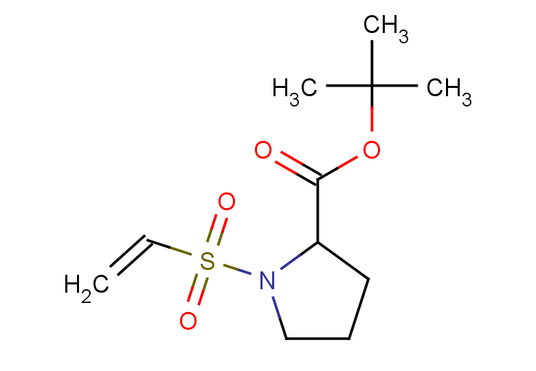 tert-butyl 1-(ethenesulfonyl)pyrrolidine-2-carboxylate