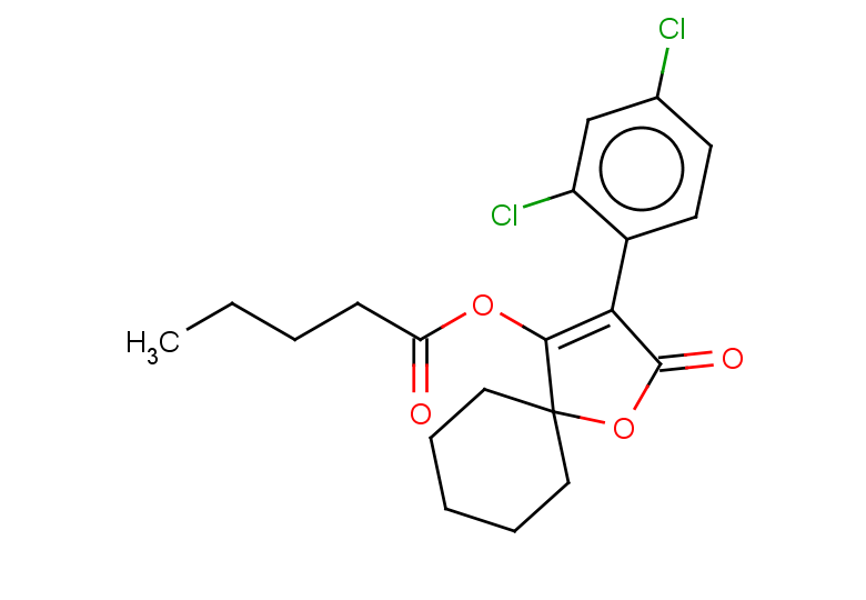 3-(2,4-dichlorophenyl)-2-oxo-1-oxaspiro[4.5]dec-3-en-4-yl pentanoate