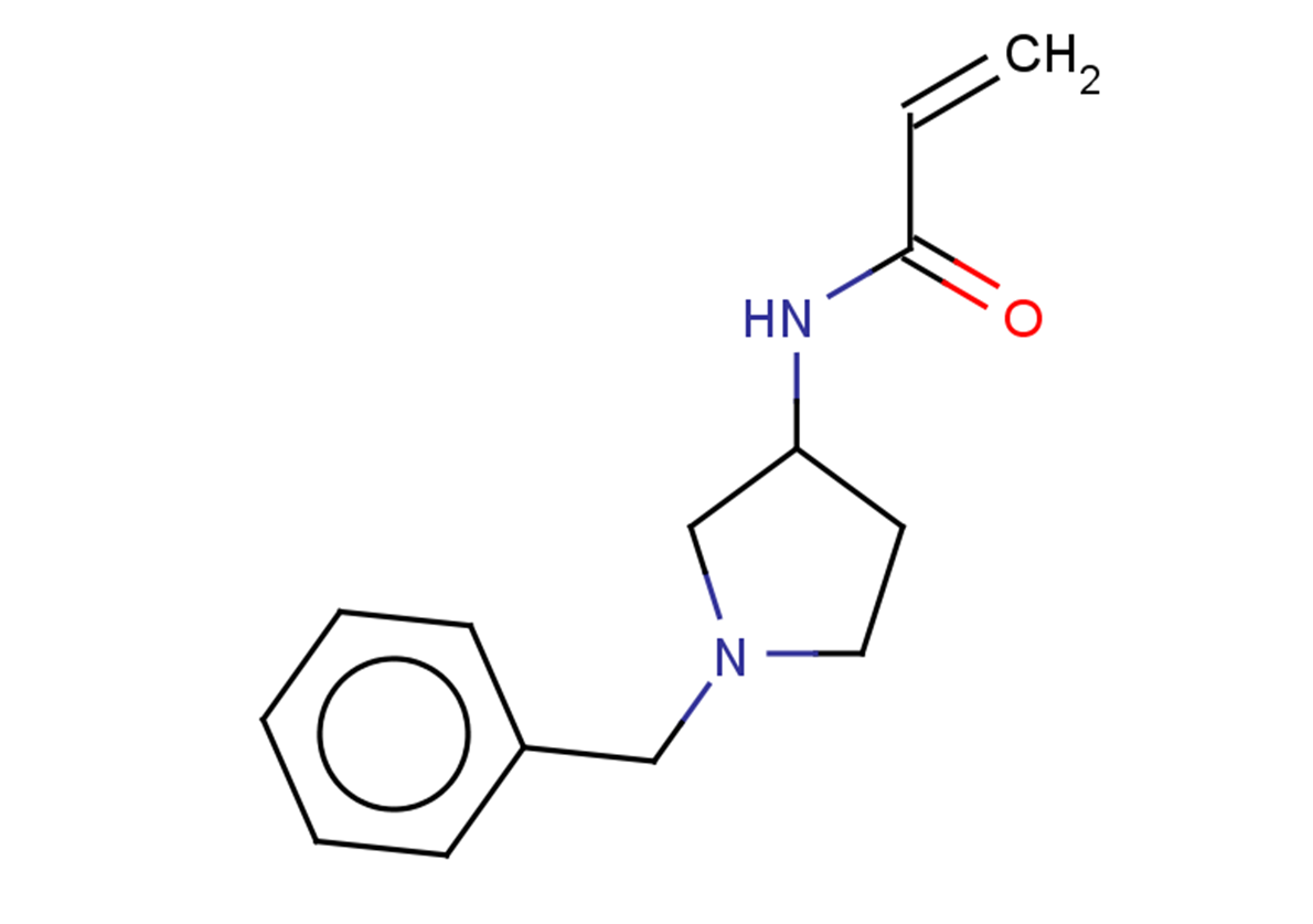 N-(1-benzylpyrrolidin-3-yl)prop-2-enamide