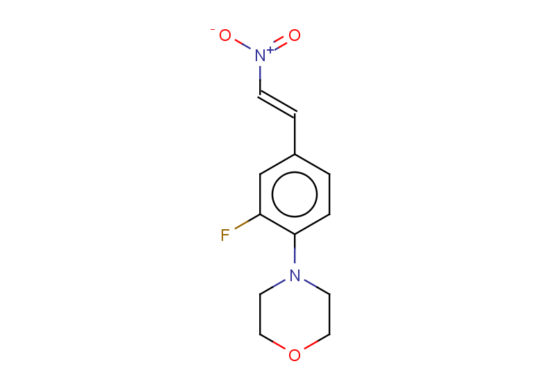 4-{2-fluoro-4-[(E)-2-nitroethenyl]phenyl}morpholine