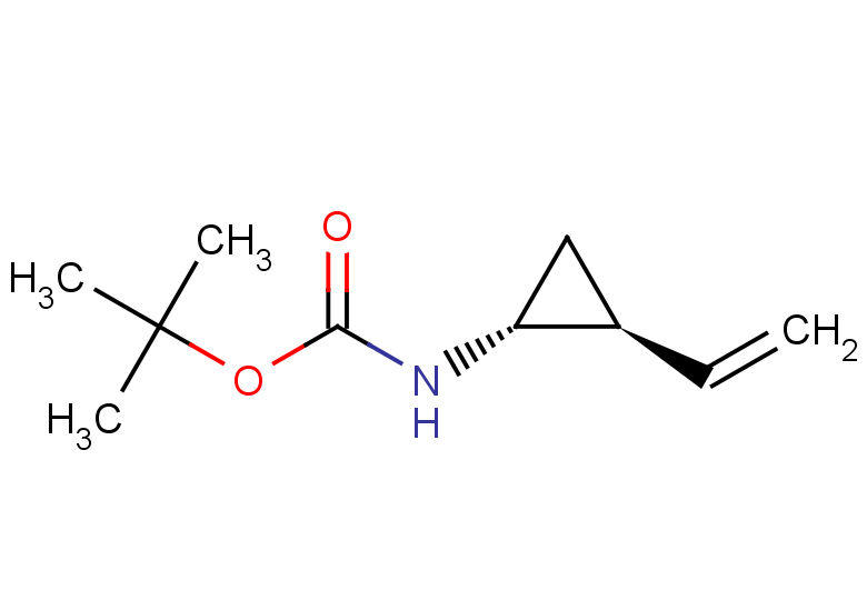 rac-tert-butyl N-[(1R,2S)-2-ethenylcyclopropyl]carbamate, trans