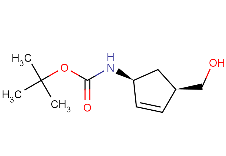 tert-butyl N-[(1S,4R)-4-(hydroxymethyl)cyclopent-2-en-1-yl]carbamate