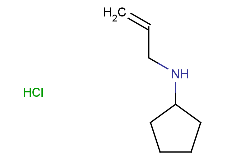 N-(prop-2-en-1-yl)cyclopentanamine hydrochloride