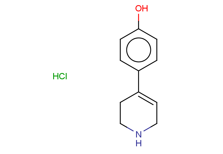 4-(1,2,3,6-tetrahydropyridin-4-yl)phenol hydrochloride