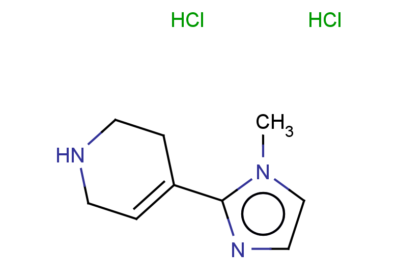 4-(1-methyl-1H-imidazol-2-yl)-1,2,3,6-tetrahydropyridine dihydrochloride
