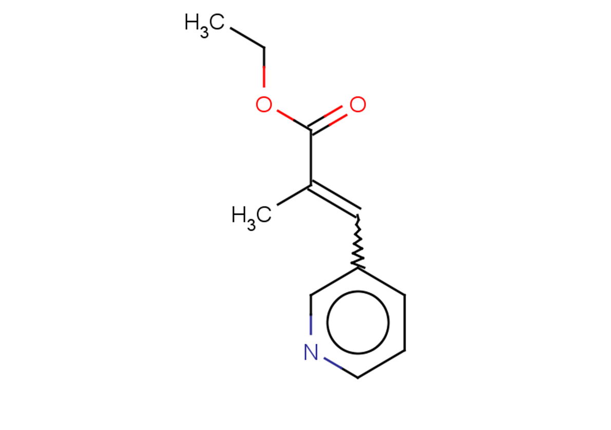 ethyl 2-methyl-3-(pyridin-3-yl)prop-2-enoate