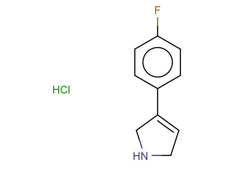 3-(4-fluorophenyl)-2,5-dihydro-1H-pyrrole hydrochloride