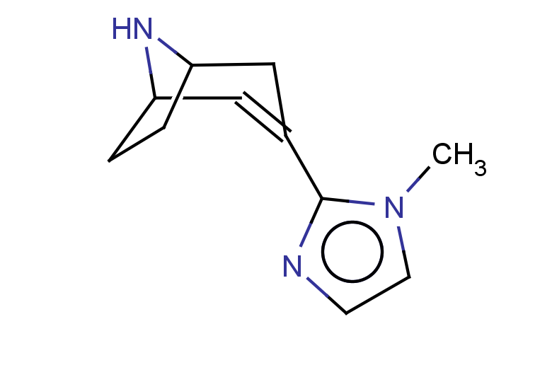 3-(1-methyl-1H-imidazol-2-yl)-8-azabicyclo[3.2.1]oct-2-ene