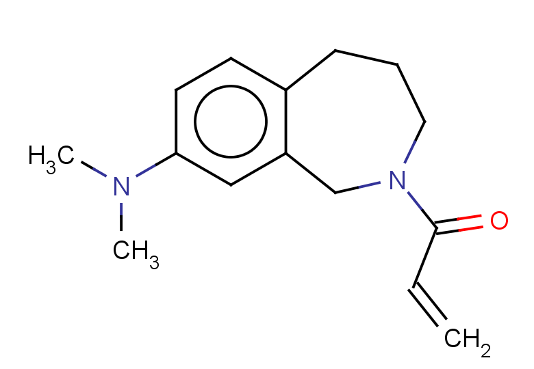 1-[8-(dimethylamino)-2,3,4,5-tetrahydro-1H-2-benzazepin-2-yl]prop-2-en-1-one