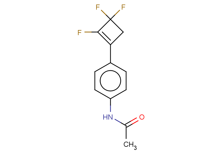 N-[4-(2,3,3-trifluorocyclobut-1-en-1-yl)phenyl]acetamide