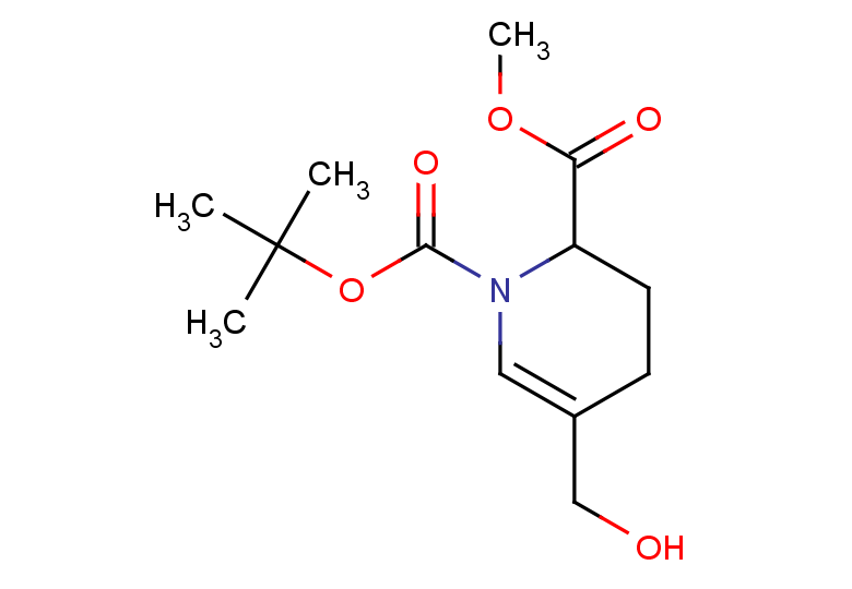 1-tert-butyl 2-methyl 5-(hydroxymethyl)-1,2,3,4-tetrahydropyridine-1,2-dicarboxylate