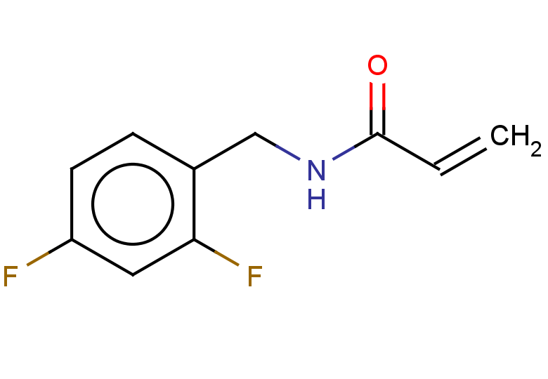 N-[(2,4-difluorophenyl)methyl]prop-2-enamide