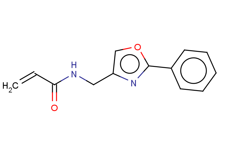 N-[(2-phenyl-1,3-oxazol-4-yl)methyl]prop-2-enamide