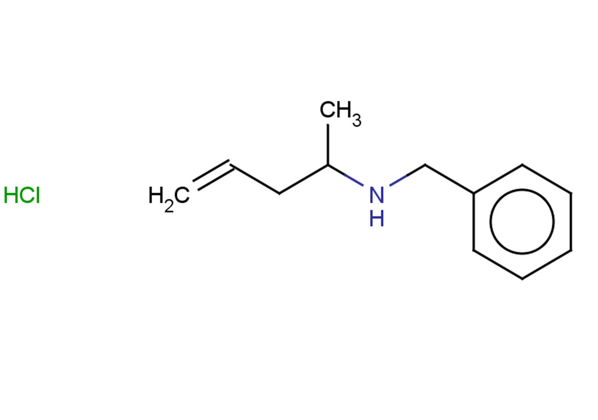 benzyl(pent-4-en-2-yl)amine hydrochloride