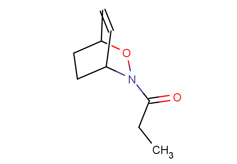 1-{2-oxa-3-azabicyclo[2.2.2]oct-5-en-3-yl}propan-1-one