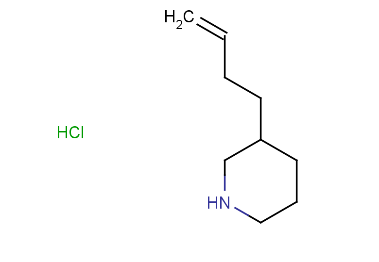 3-(but-3-en-1-yl)piperidine hydrochloride