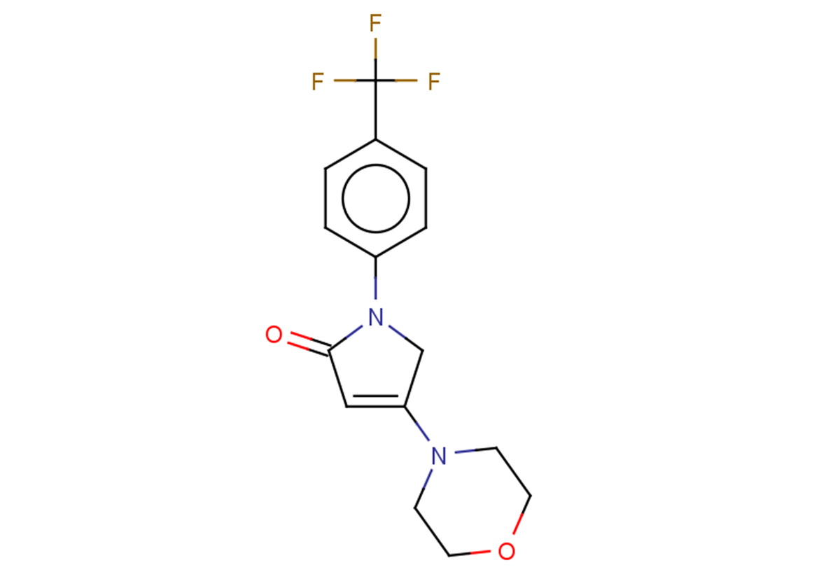 4-(morpholin-4-yl)-1-[4-(trifluoromethyl)phenyl]-2,5-dihydro-1H-pyrrol-2-one