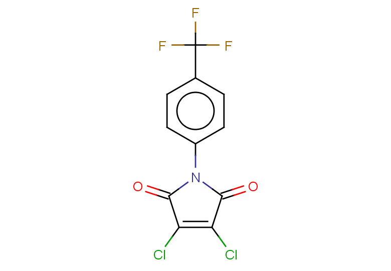 3,4-dichloro-1-[4-(trifluoromethyl)phenyl]-2,5-dihydro-1H-pyrrole-2,5-dione