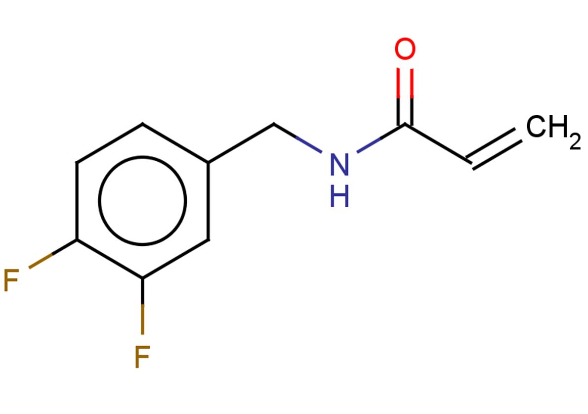 N-[(3,4-difluorophenyl)methyl]prop-2-enamide