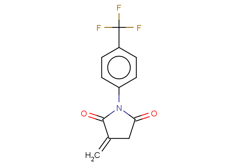 3-methylidene-1-[4-(trifluoromethyl)phenyl]pyrrolidine-2,5-dione