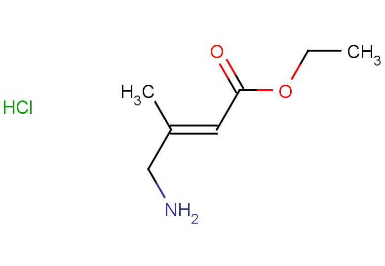ethyl (2E)-4-amino-3-methylbut-2-enoate hydrochloride