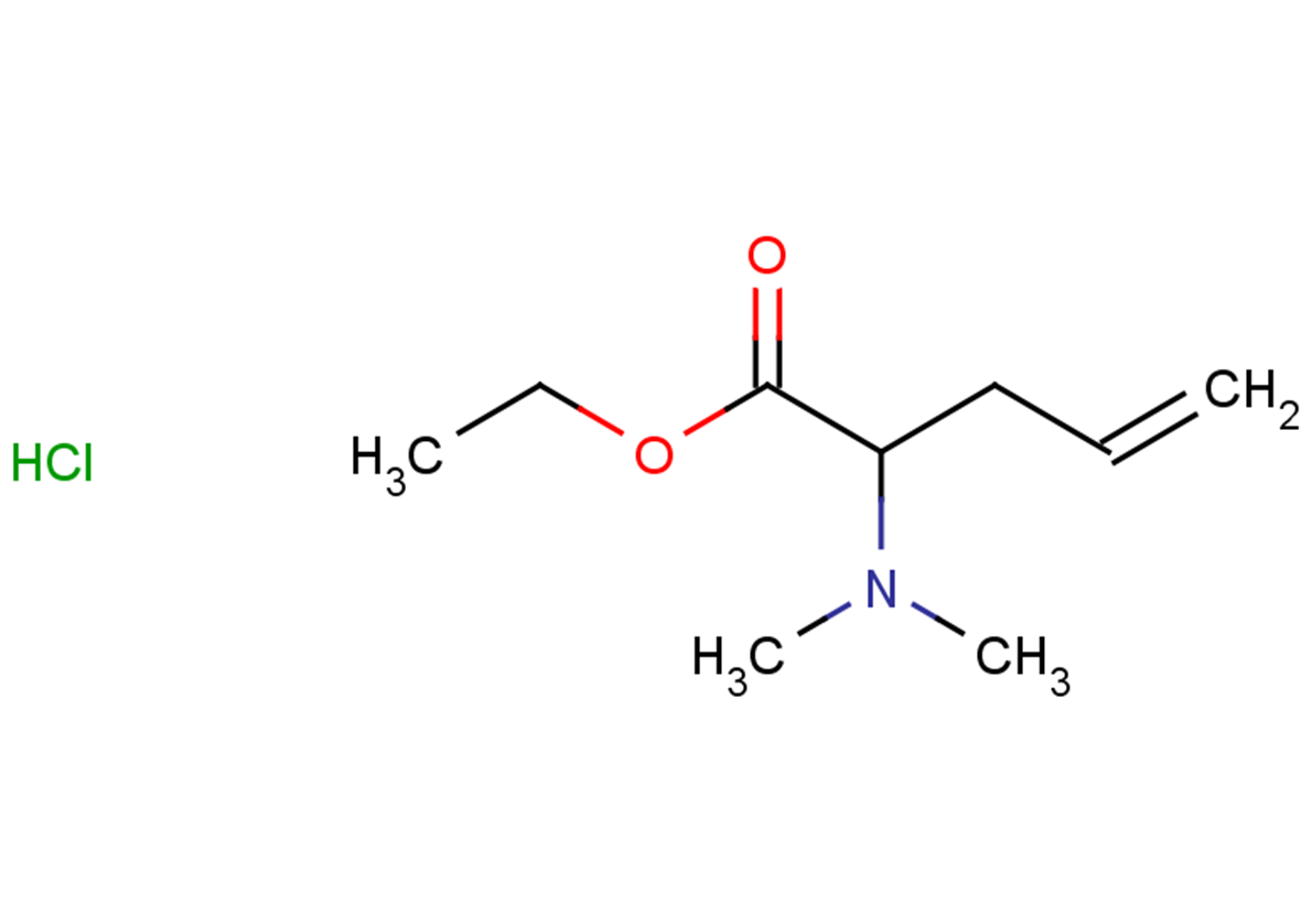 ethyl 2-(dimethylamino)pent-4-enoate hydrochloride
