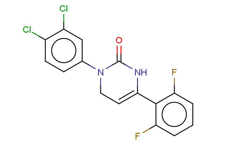 3-(3,4-dichlorophenyl)-6-(2,6-difluorophenyl)-1,2,3,4-tetrahydropyrimidin-2-one