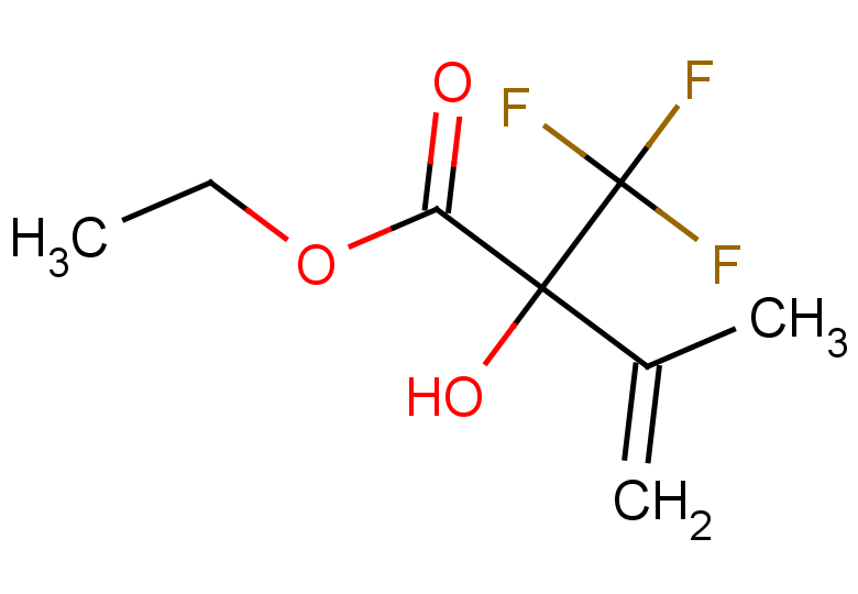 ethyl 2-hydroxy-3-methyl-2-(trifluoromethyl)but-3-enoate